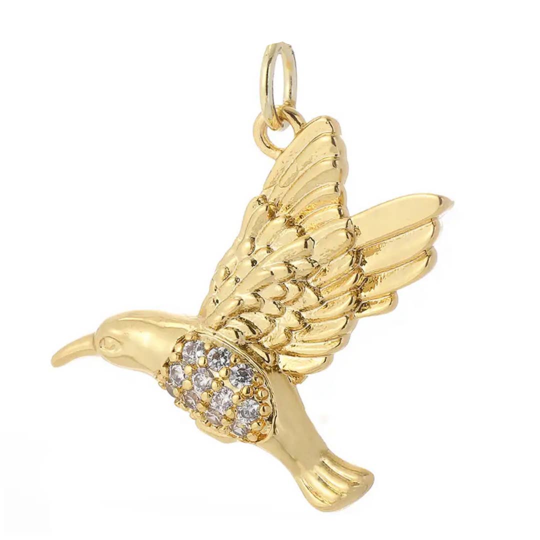 Humminhbird Charm For Charm Bar & Charm Necklace