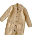 Load image into Gallery viewer, Milan Sweater Knit Baby Jumpsuit Organic Cotton
