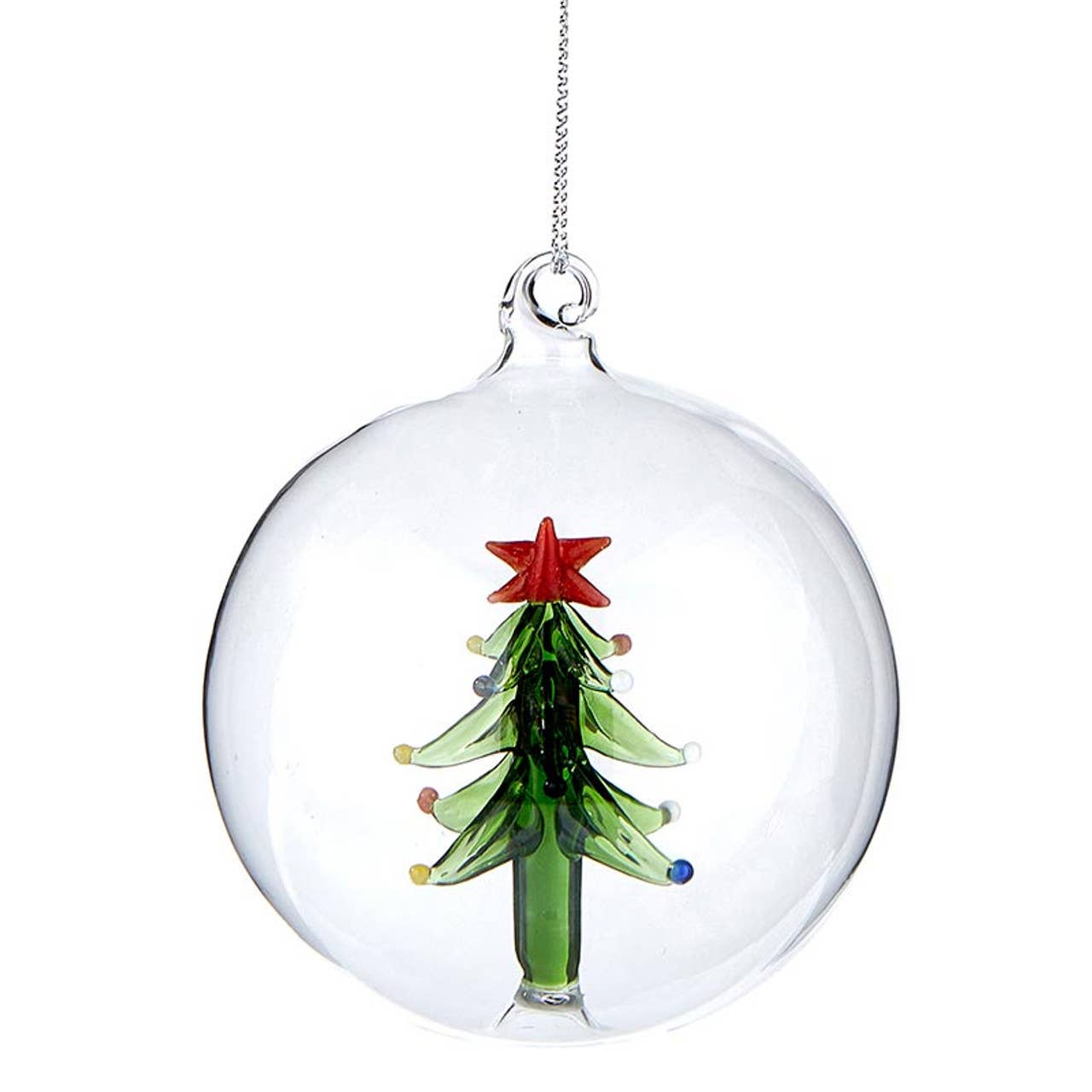 Ornament: 3-D Glass Tree