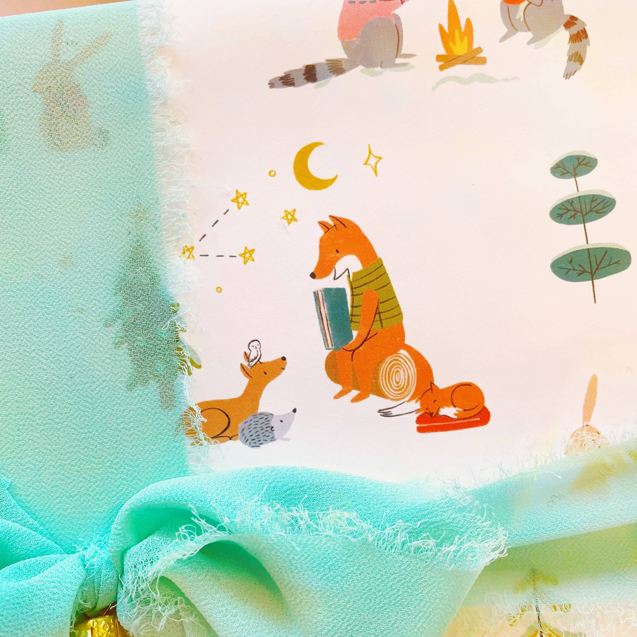 Gift Wrap: Woodland Animal Christmas Wrapping Paper- 3 sheet roll
