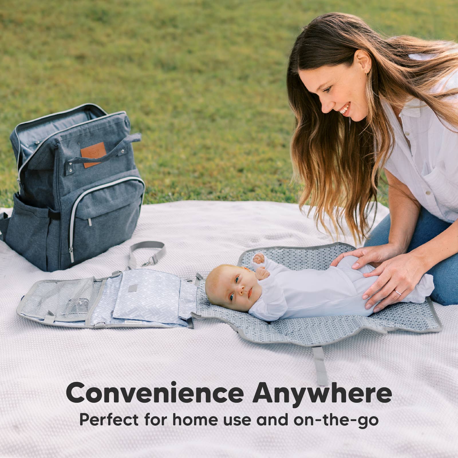 Changing Mat: Ezee Portable Diaper Changing Pad, Foldable