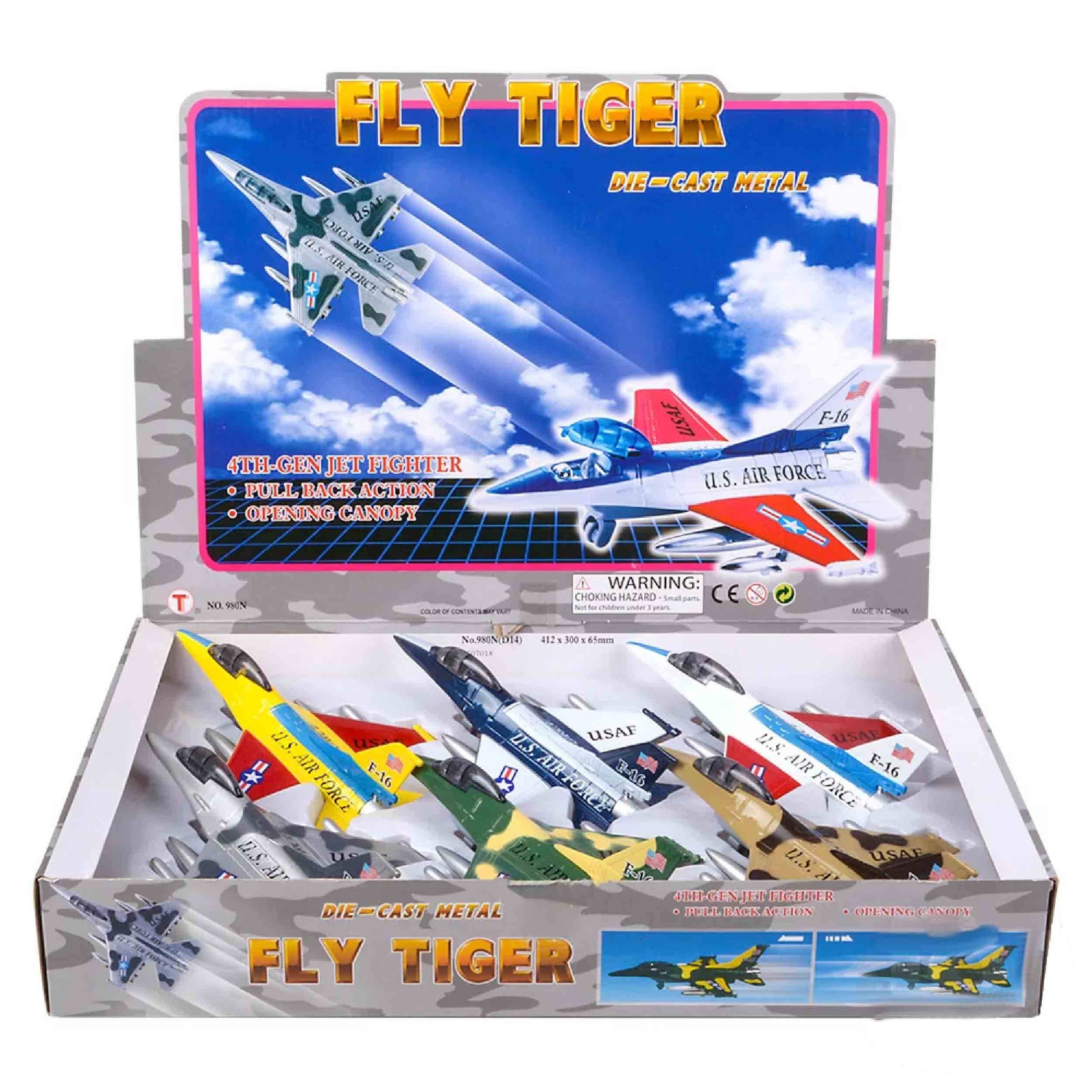 Jet: DieCast Pullback Fighter Jet Toy