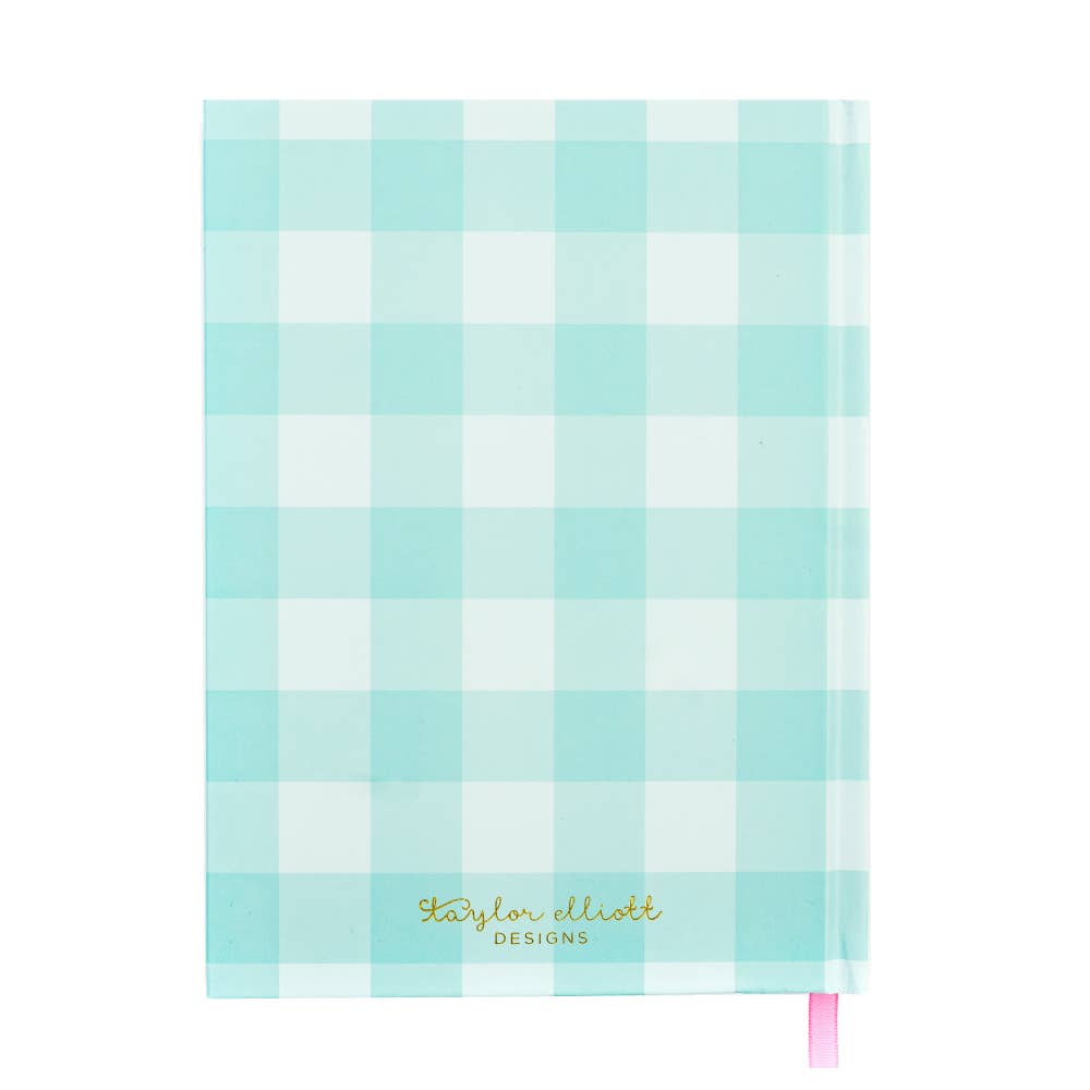 Journal: Spiritual - Sky Blue Gingham