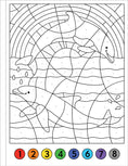 Load image into Gallery viewer, Coloring Book: My First Color-By-Number! Under The Sea
