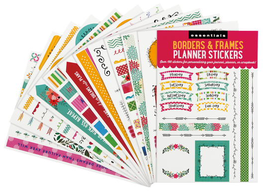 Stickers: Planner Essentials Borders & Frames