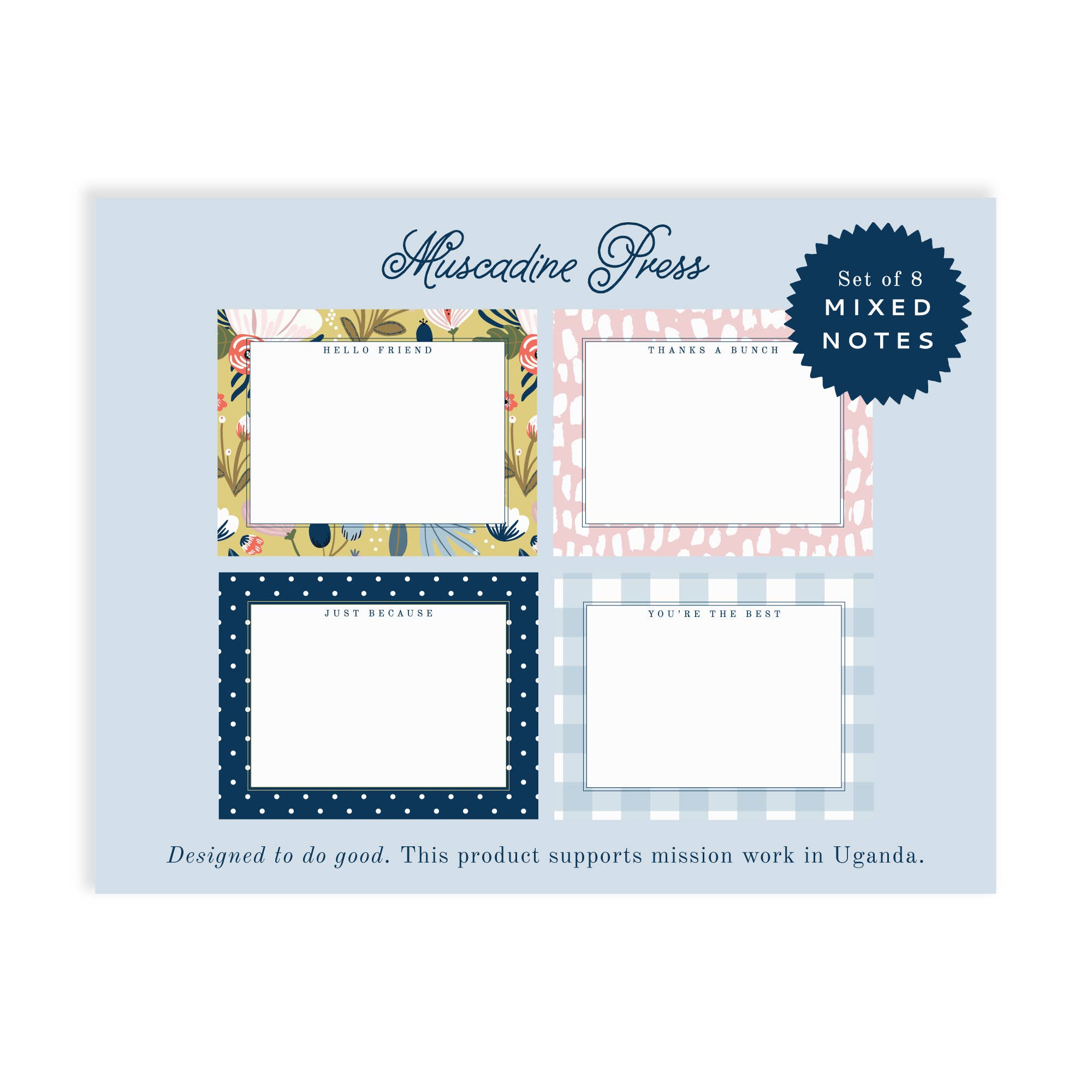 Boxed Stationery: Brighten Notes