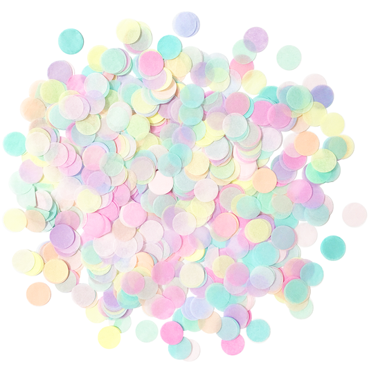 Confetti - Pastel Rainbow: 0.5oz