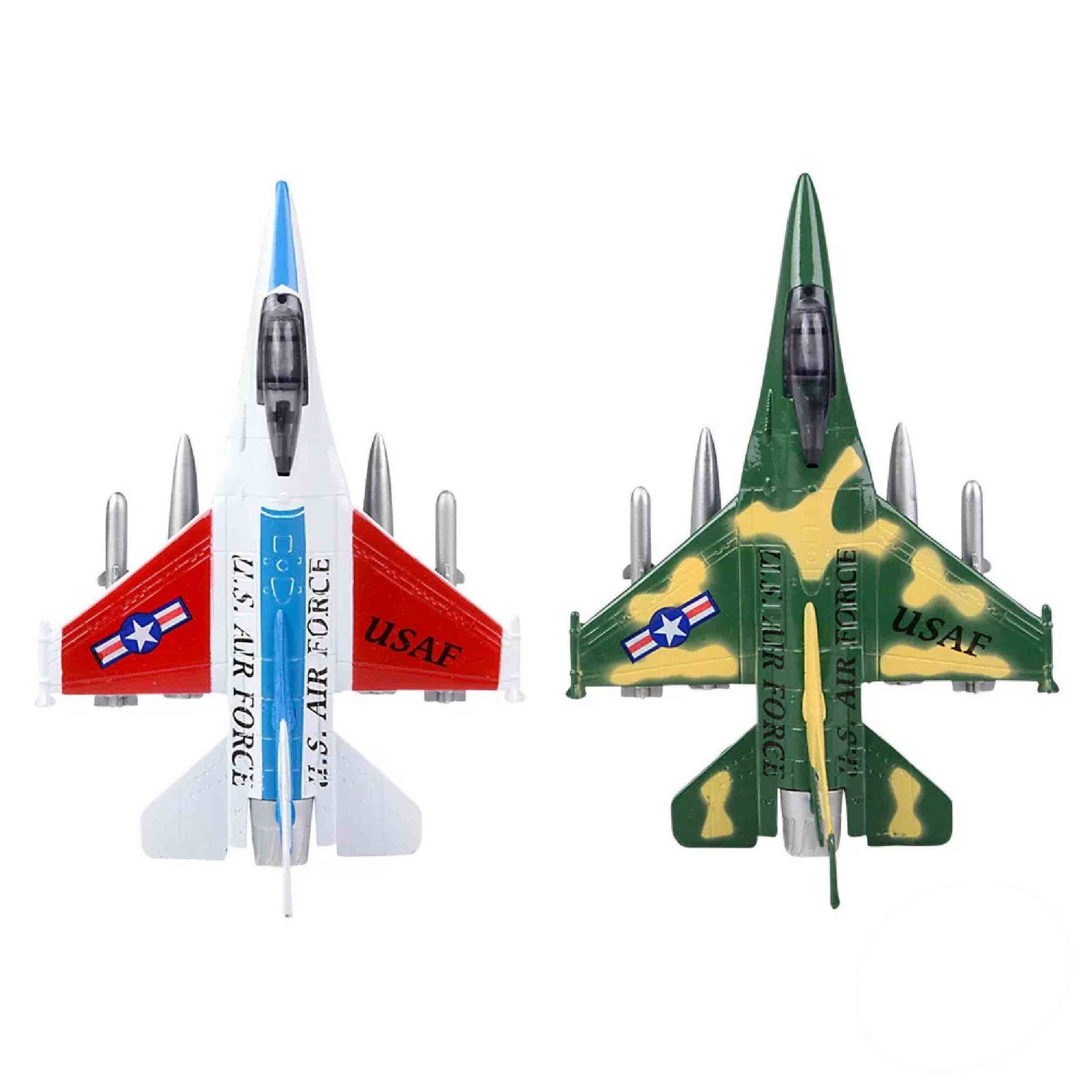 Jet: DieCast Pullback Fighter Jet Toy