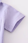 Load image into Gallery viewer, Boy Collared Shirt: Lavender
