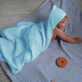 Load image into Gallery viewer, Hooded Baby Towels: Muslin Cotton - Larger for Better Coverage
