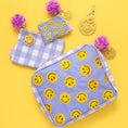 Load image into Gallery viewer, Keychain: Smiley Stars Confetti Keychain
