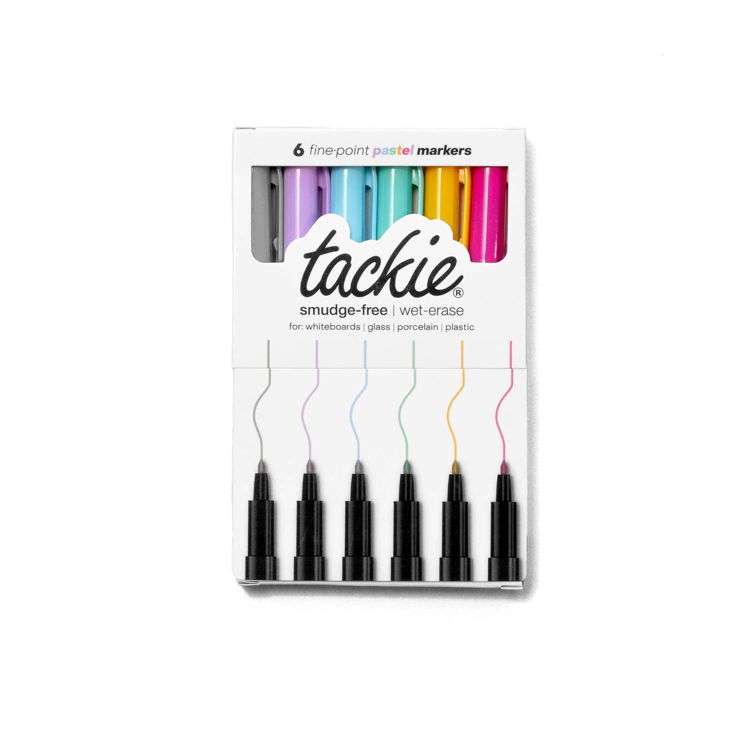 Markers - Smudge Free, Wet-Erase Pens - Pastel Colors