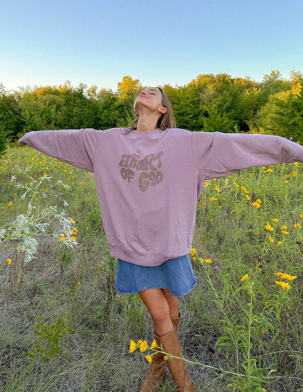 Crewneck: Heart of God