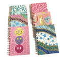 Load image into Gallery viewer, HeyPeacock PREPPY Spiral Notebooks for Kids, TEENS, Hard Bound Spiral Journal Diary, Notepad with 160 Lined Pages, A5 (5.82" x 8.26")
