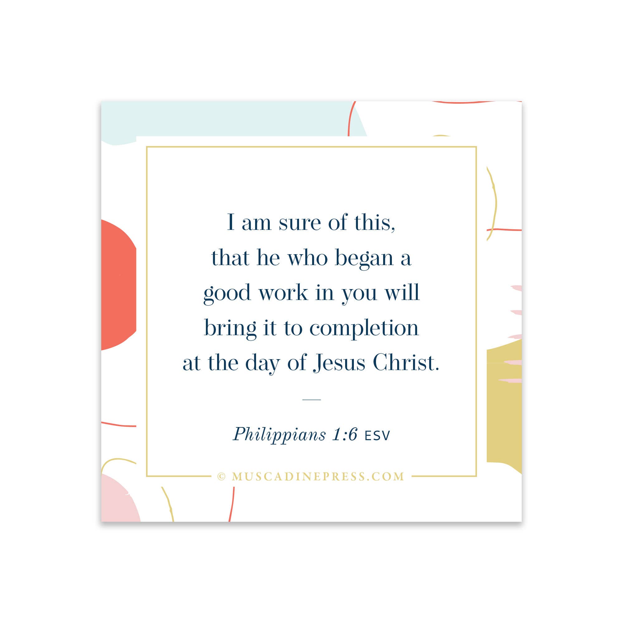 Scripture Static Cling: Good Work