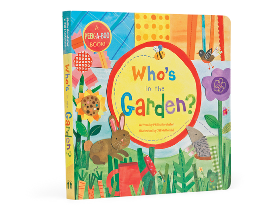 Who's in the Garden: Large Board Book