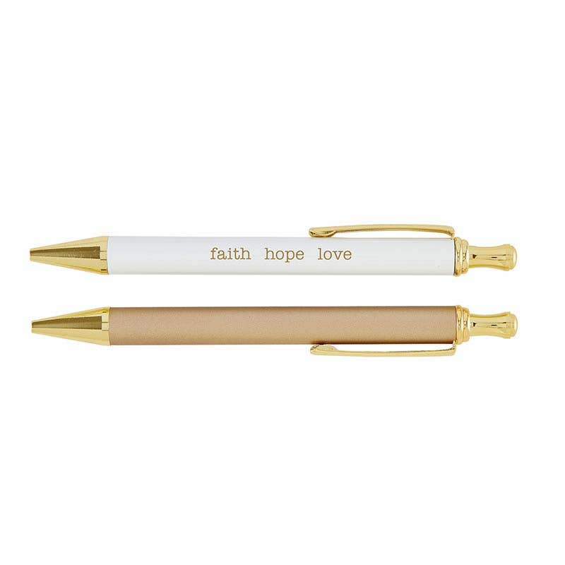 Pen Set: Faith Hope Love