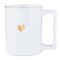 Load image into Gallery viewer, Mug: Gold Foil Valentine's Mug
