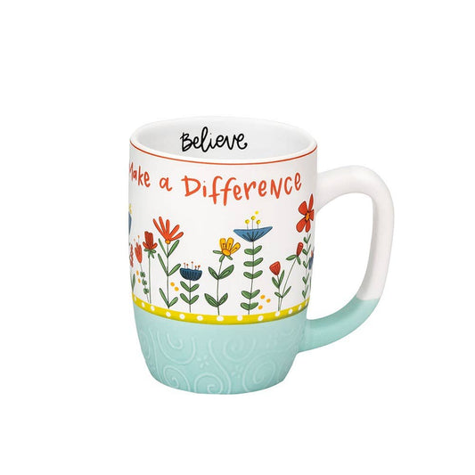 Ceramic Mug: Make A Difference