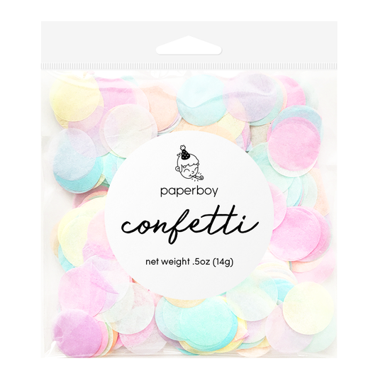 Confetti - Pastel Rainbow: 0.5oz