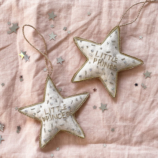 Handmade Prince Star Nursery Decoration