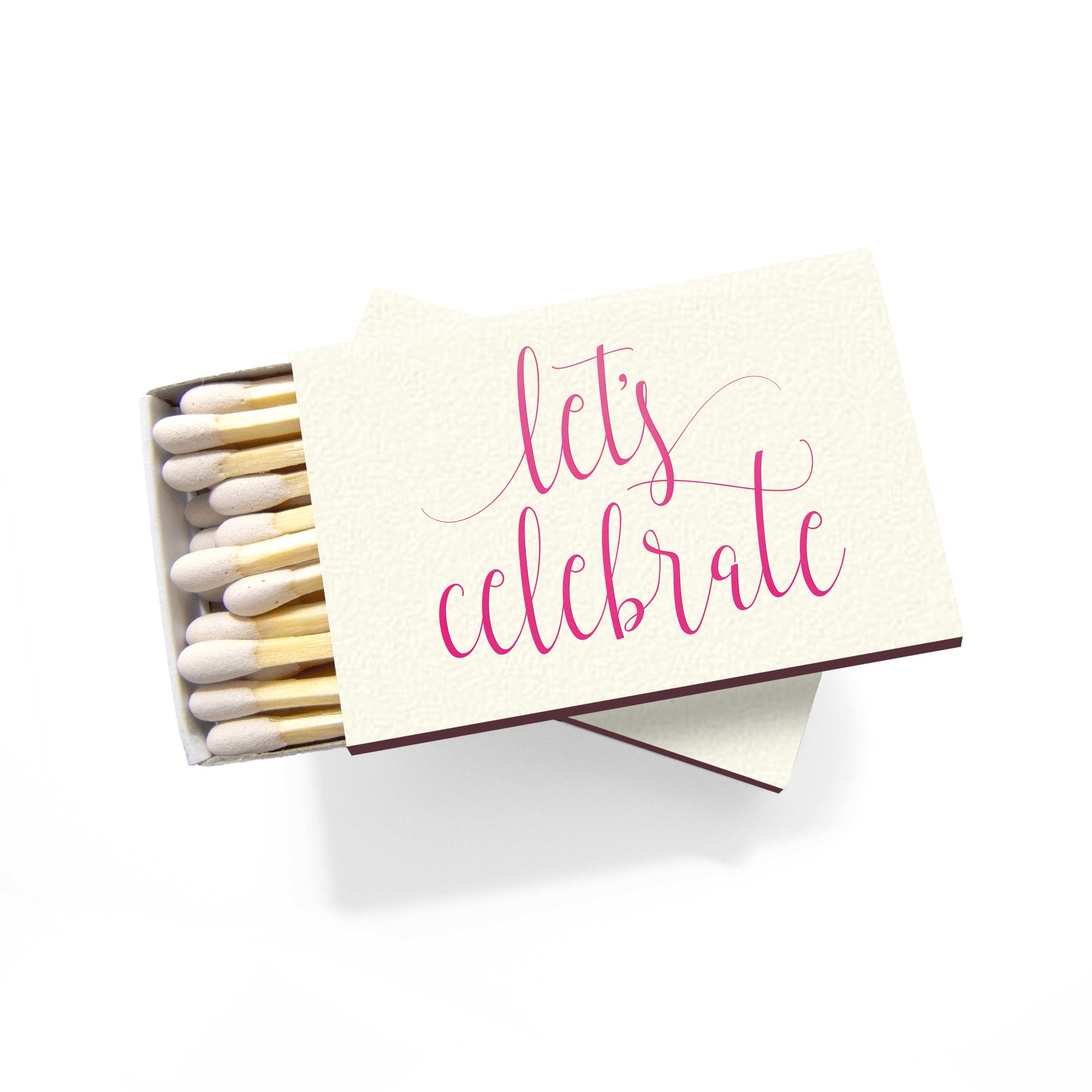 Matchbox: Let's Celebrate Matches Gift Matchboxes Wedding Birthday