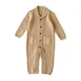 Load image into Gallery viewer, Milan Sweater Knit Baby Jumpsuit Organic Cotton
