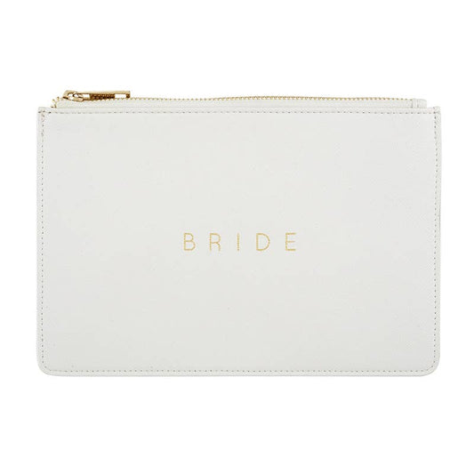 Bridal Pouch - Pearl White