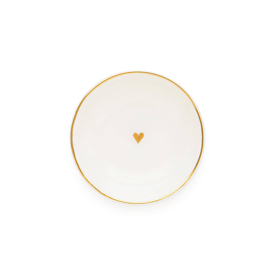 Trinket Dish: Gold Heart