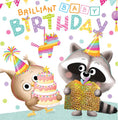 Load image into Gallery viewer, Board Book: Brilliant Birthday Baby - Children's Touch and Feel and Learn Sensory Book
