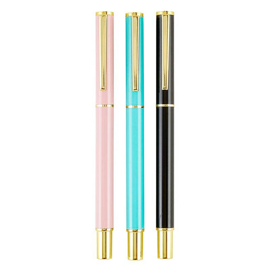 Pen Set: Birthday (Pink/Aqua/Black) (3 PC)