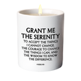 Load image into Gallery viewer, Candle: Grant Me The Serenity (Niebuhr)
