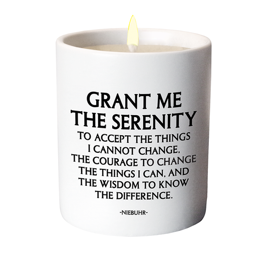 Candle: Grant Me The Serenity (Niebuhr)