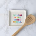 Load image into Gallery viewer, Trinket Dish: Delight in the Little Things
