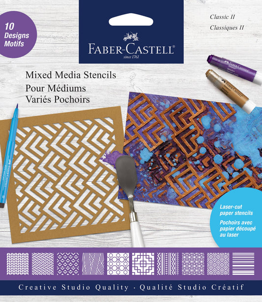 FABER-CASTELL: Stencils - Classic II