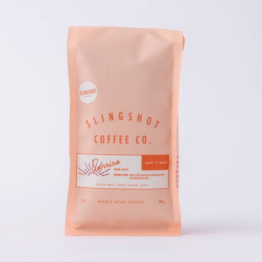 Coffee: Organic Whole Bean (Sunrise - Single Origin - Ethiopia)