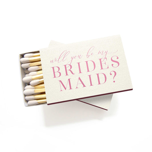 Matches: Will You Be My Bridesmaid