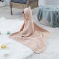 Load image into Gallery viewer, Hooded Baby Towels: Muslin Cotton - Larger for Better Coverage
