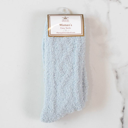 Socks: Lounge Socks (Ice Blue)