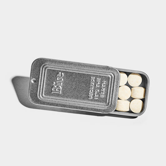 Bite: Travel Tin for Toothpaste Bites
