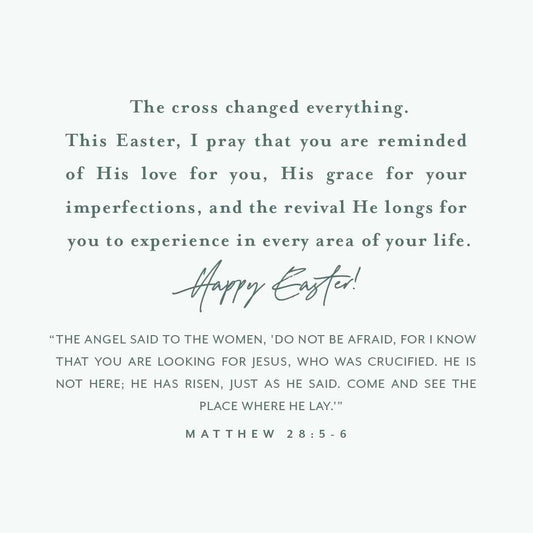 Greeting Card: Easter Enclosure Card