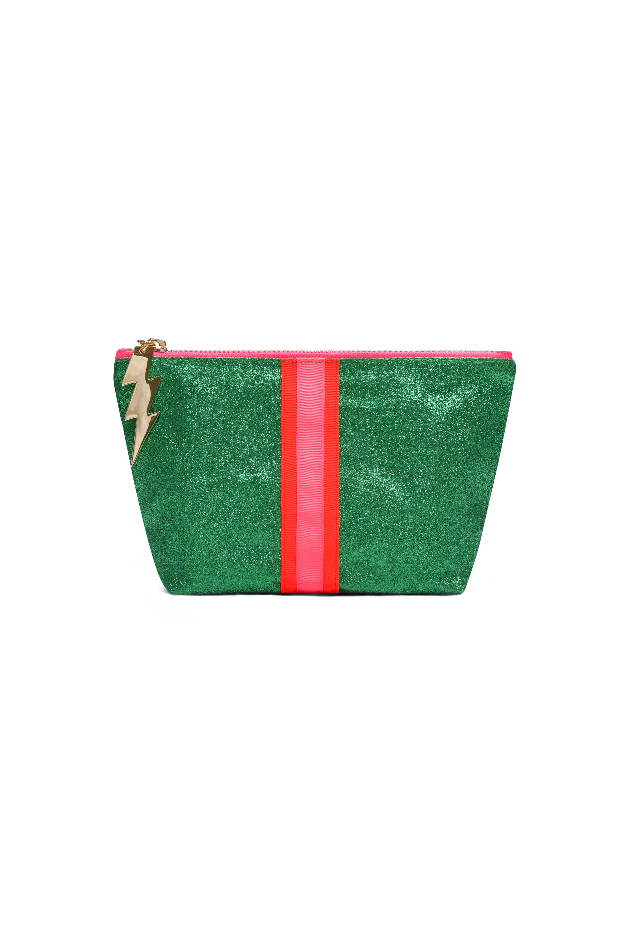 Small Green Glitter Bag