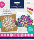 Load image into Gallery viewer, FABER-CASTELL: Mixed Media Stencils (Mandala)
