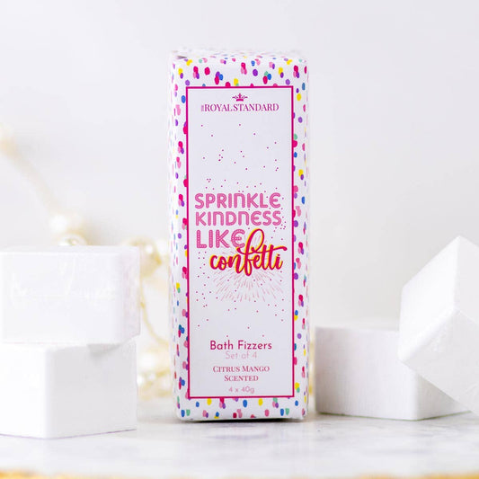 Spa: Sprinkle Kindness Bath Fizzers (Citrus Mango Scented)