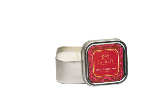 Lotion Candle: Spiced Pomegranate: 2-in-1 Soy Lotion Candle