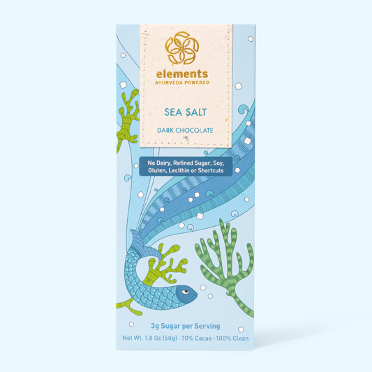 Chocolate Bar: Sea Salt 70% Dark Chocolate