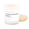 Load image into Gallery viewer, Candle: Sandalwood Rose Soy Candle (11 oz)
