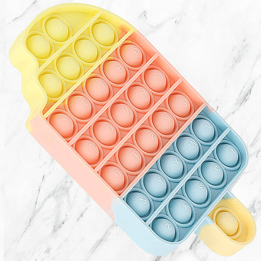Ice Cream Shape Fidget Pop it Sensory Toy