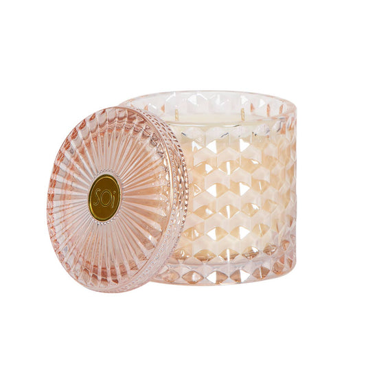 Candle: Shimmer Rose Vanilla (15oz)