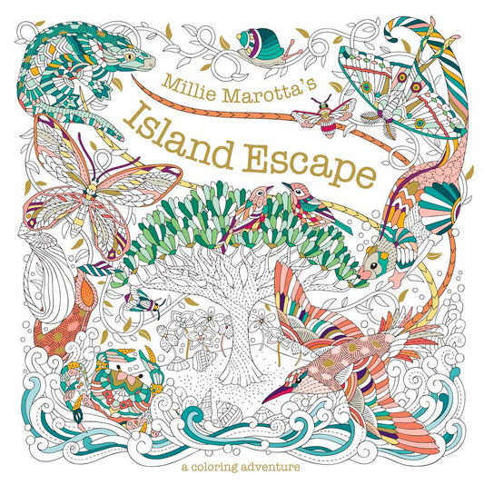 Coloring Book: Millie Marotta's Island Escape